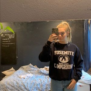 Blue brandy Melville sweatshirt